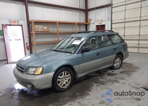 2001 Subaru Outback from USA, damaged, VIN 4S3BH675017617753